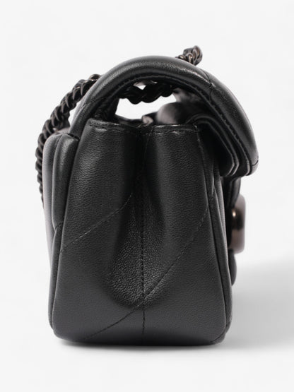 Coach Tabby Shoulder Bag Black Leather 20