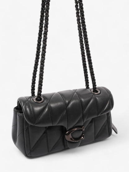 Coach Tabby Shoulder Bag Black Leather 20