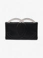 Chanel CC Clutch Black Satin