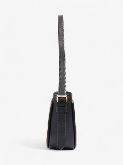 Burberry Shoulder Bag Check Coated Canvas