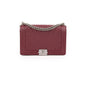 Chanel Seasonal Shoulder Bag White Microchip