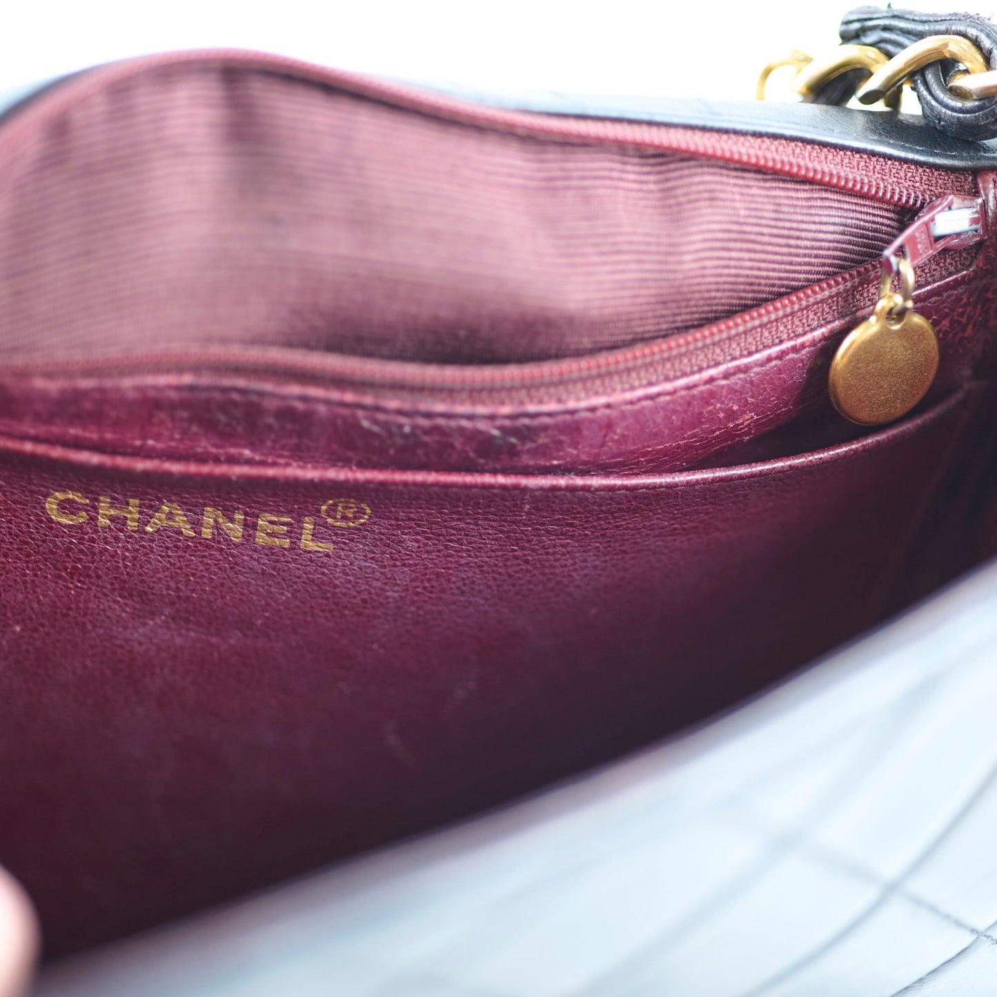 Chanel Vintage Square Shoulder Bag Lambskin (3 Series)