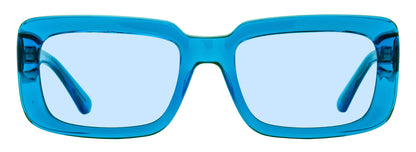 Karl Lagerfeld Rectangle Sunglasses KL6101S 450 Azure 54mm