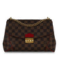 Louis Vuitton Caissa Clutch Cerise - Damier Ebene