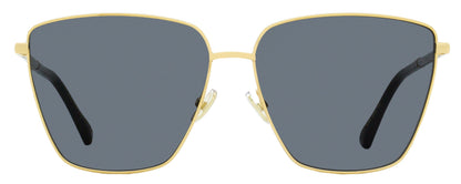 Jimmy Choo Square Lavi Sunglasses 2M2IR Gold/Black 60mm