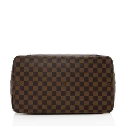 Louis Vuitton Damier Ebene Hampstead GM Tote - FINAL SALE (SHF-15485)