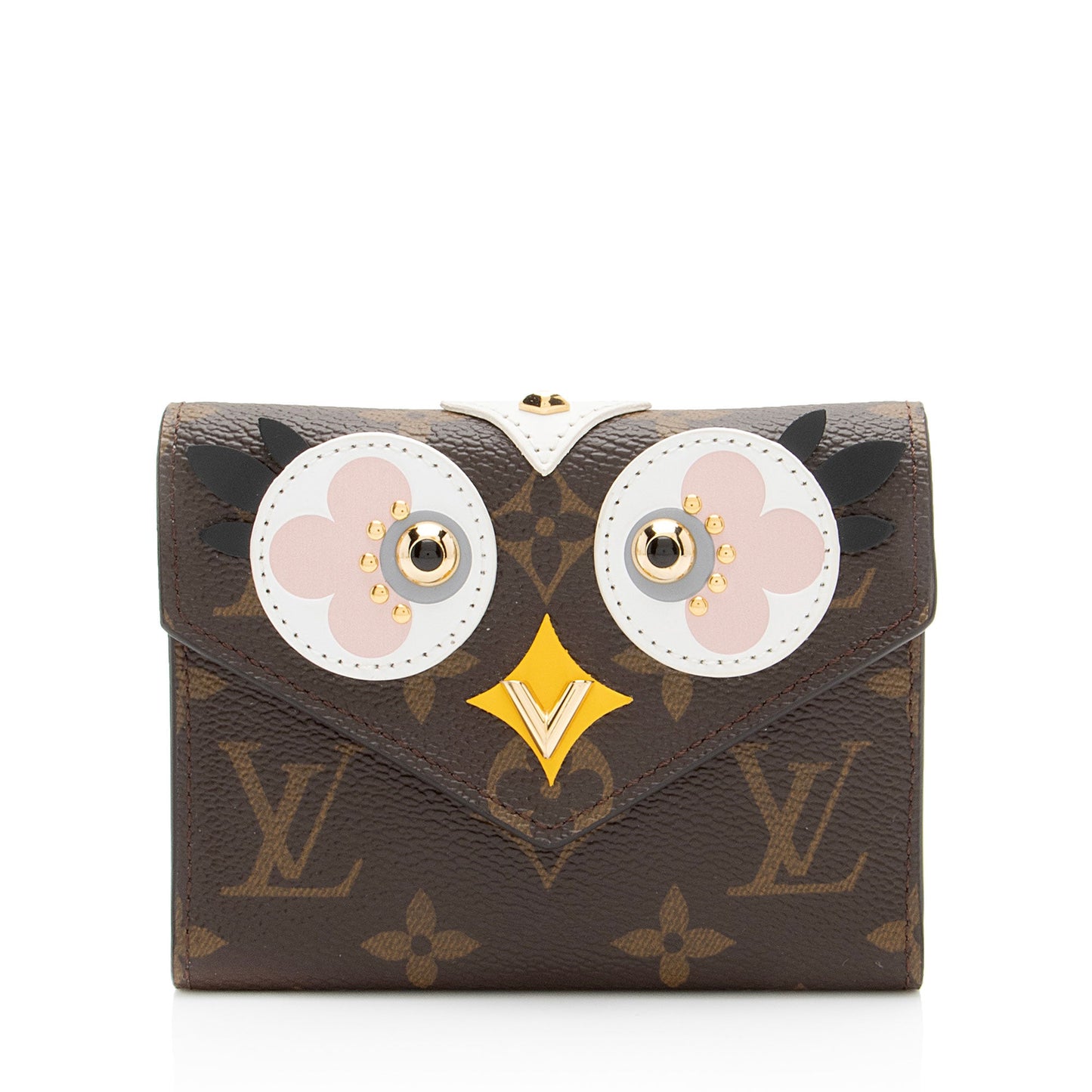 Louis Vuitton Limited Edition Monogram Canvas Lovely Birds Victorine Wallet