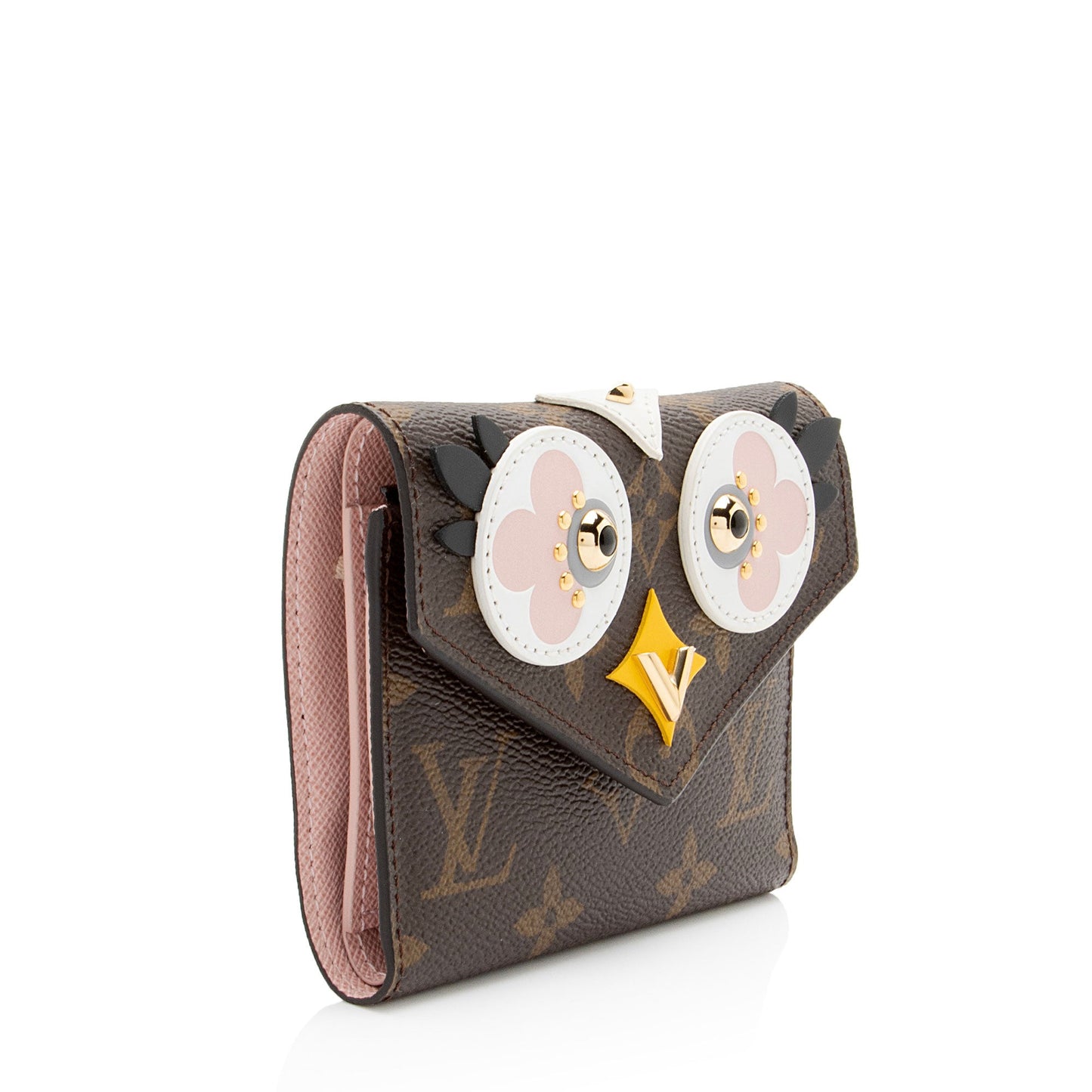 Louis Vuitton Limited Edition Monogram Canvas Lovely Birds Victorine Wallet