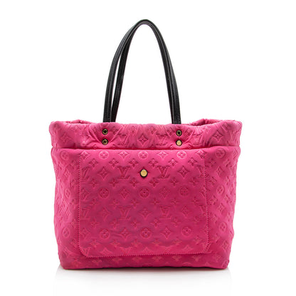 Louis Vuitton Limited Edition Monogram Scuba MM Tote (SHF-14886)
