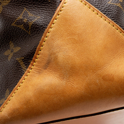 Louis Vuitton Vintage Monogram Canvas Cabas Mezzo Tote (SHF-15326)