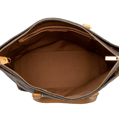 Louis Vuitton Vintage Monogram Canvas Cabas Mezzo Tote (SHF-15326)