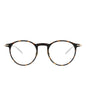 Montblanc Mens Round/Oval Havana Gold Transparent Fashion Designer Eyewear