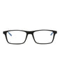 Montblanc Mens Square/Rectangle Black Black Transparent Fashion Designer Eyewear