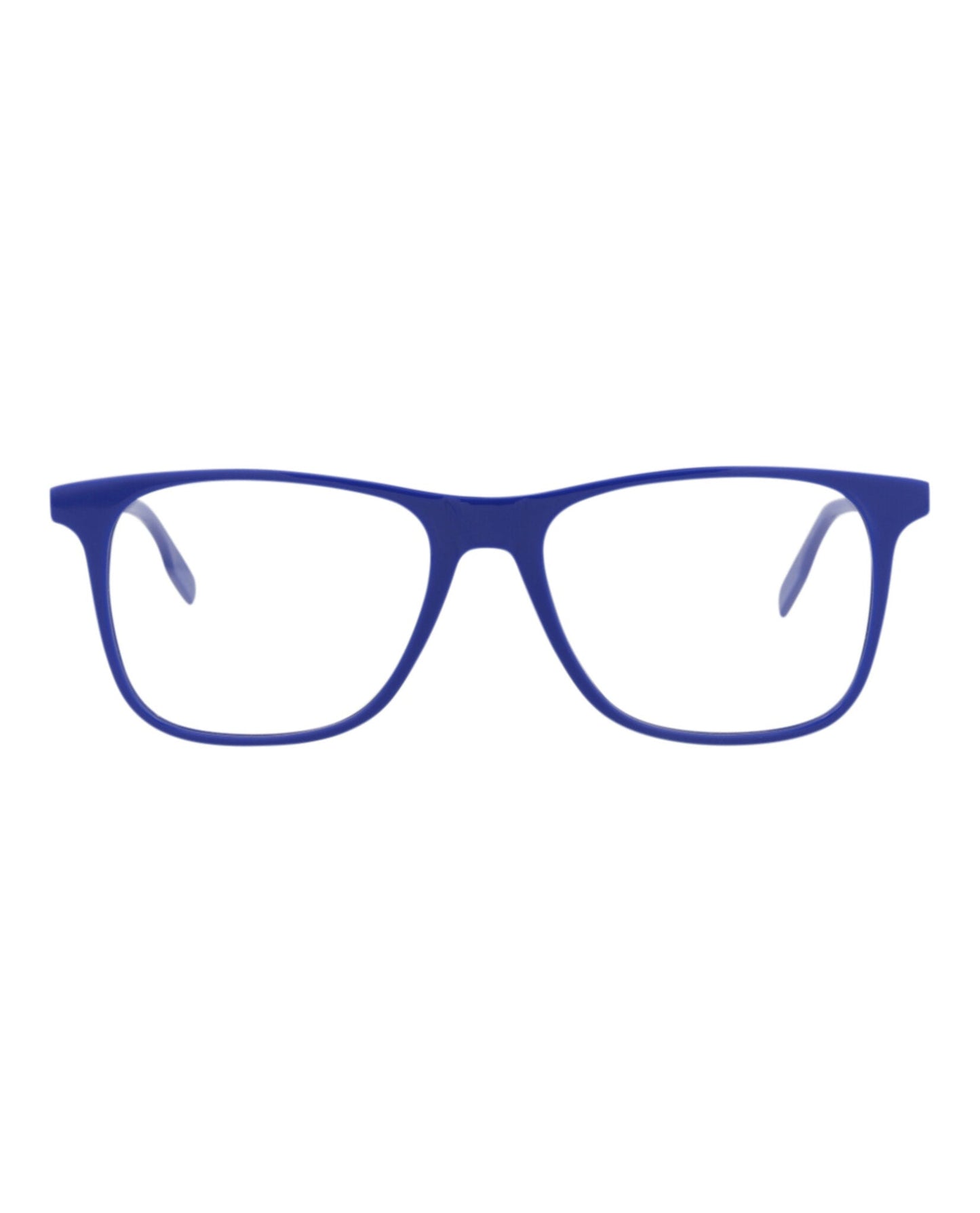 Montblanc Mens Square/Rectangle Blue Blue Transparent Fashion Designer Eyewear