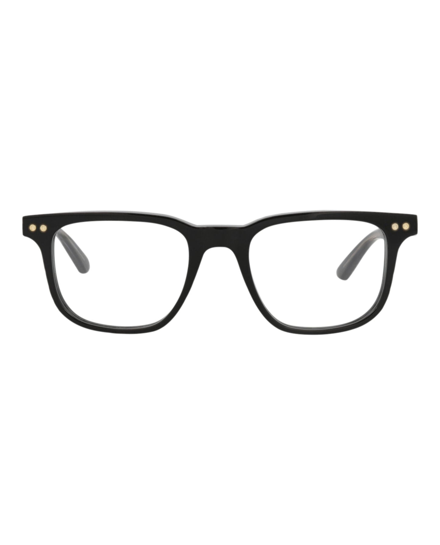 Montblanc Mens Square/Rectangle Black Black Transparent Fashion Designer Eyewear