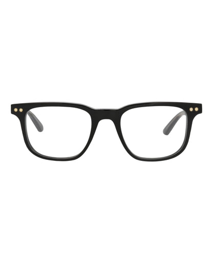 Montblanc Mens Square/Rectangle Black Black Transparent Fashion Designer Eyewear