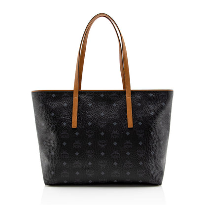 MCM Visetos Anya Top-Zip Tote (SHF-15673)