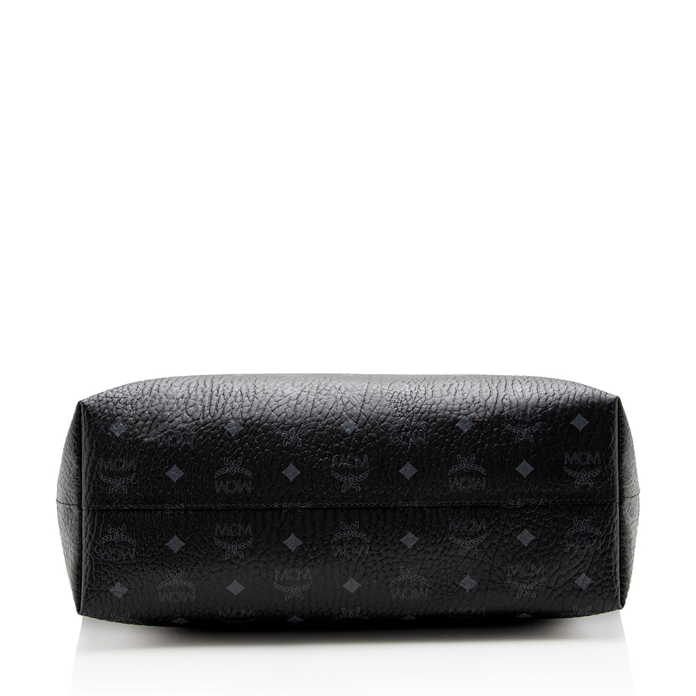 MCM Visetos Anya Top-Zip Tote (SHF-15673)