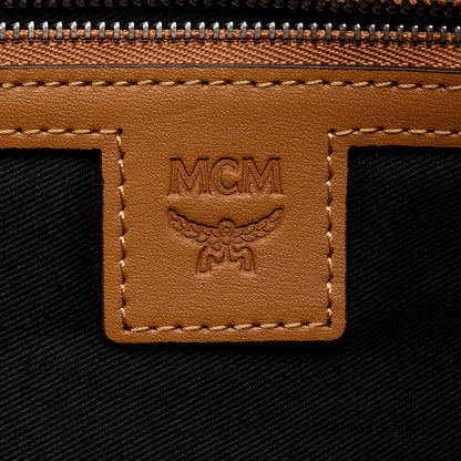 MCM Visetos Anya Top-Zip Tote (SHF-15673)