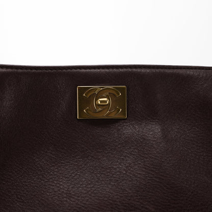 Chanel Vintage Shoulder Bag Brown
