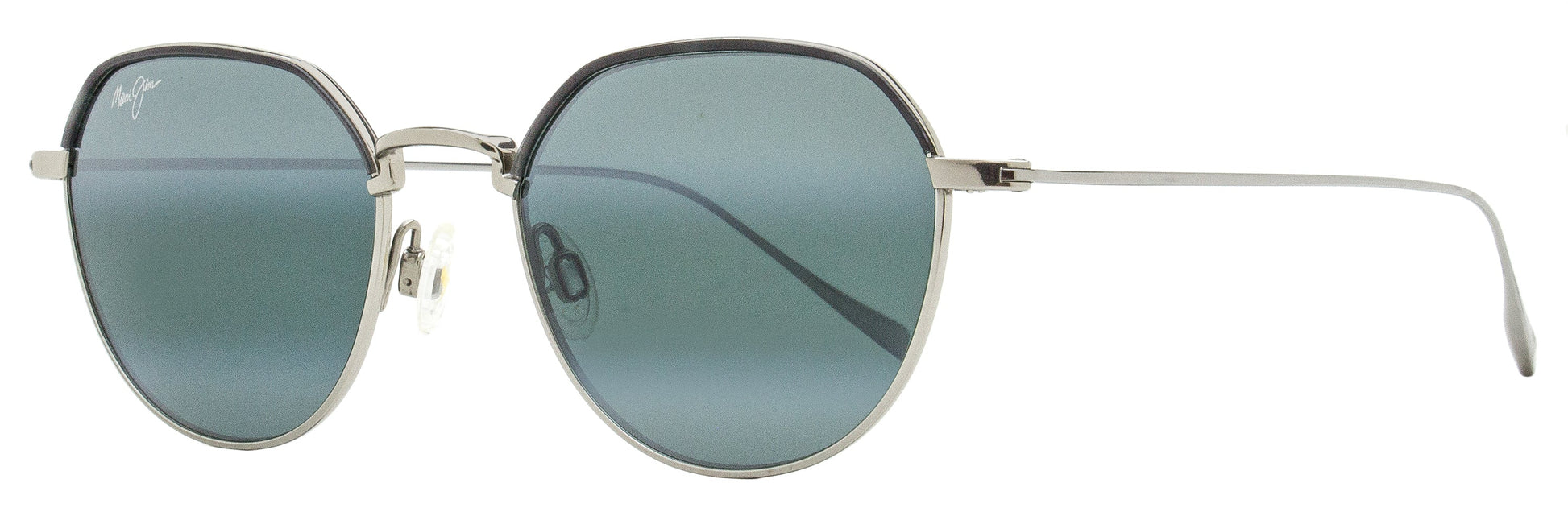 Maui Jim Island Eyes Sunglasses MJ859 11B Silver 50mm Silver
