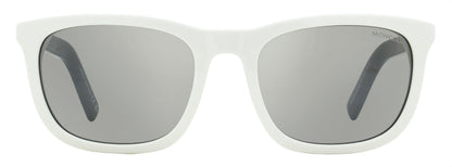 Moncler Kolligian Sunglasses ML0290 21C White/Black 57mm