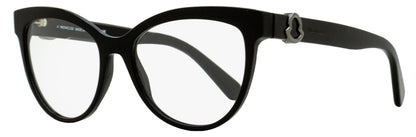 Moncler Cat Eye Eyeglasses ML5166 001 Black 53mm Black