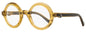 Moncler Round Eyeglasses ML5194 045 Transparent Brown 48mm Transparent Brown