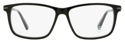 Moncler Rectangular Eyeglasses ML5205 001 Black/Gunmetal 54mm