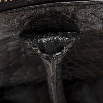 Marc Jacobs Leather Double-Zip Lock Tote