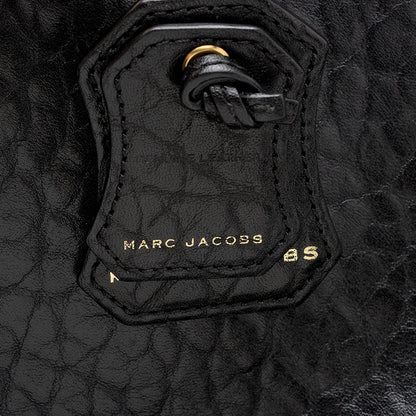 Marc Jacobs Leather Double-Zip Lock Tote