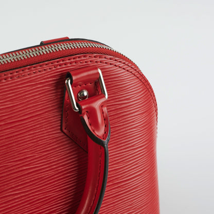 Louis Vuitton Alma BB Epi Red Shoulder Bag