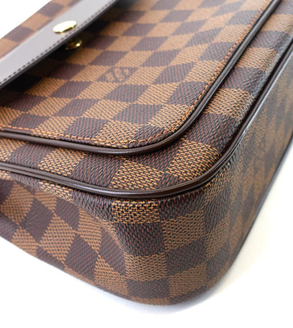 Louis Vuitto Aubagne Damier Ebene Canvas Shoulder Bag