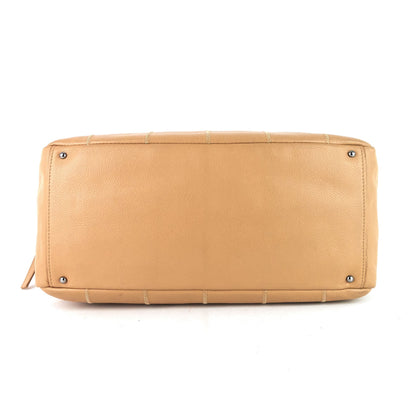 Chanel Choco Bar Caviar Shoulder Bag