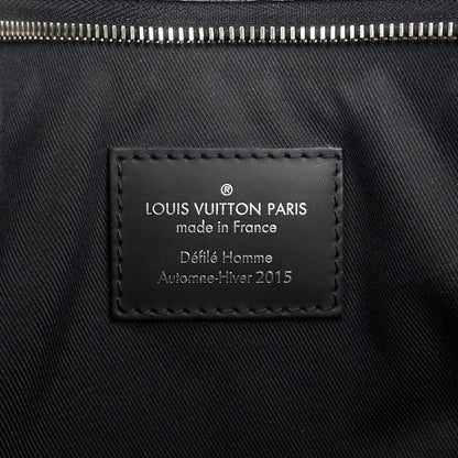 Louis Vuitto Pochette Voyage Rope Damier Graphite Canvas Clutch Bag