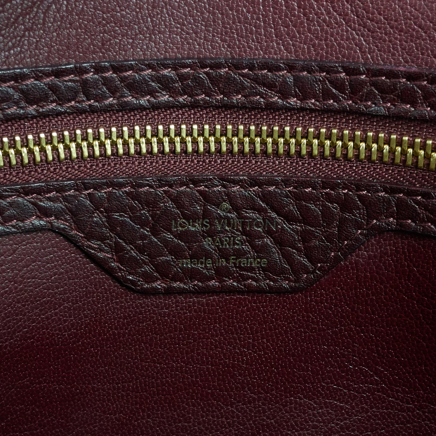 Louis Vuitto Exotique Majestueux Bordeaux Shoulder Bag