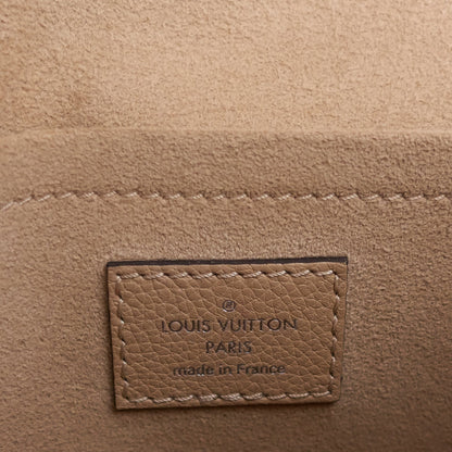 Louis Vuitto Mylockme BB Calfskin Leather Chain Shoulder Bag
