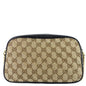Gucci Marmont Small Monogram Canvas Chain Shoulder Bag