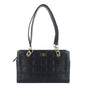 Chanel Chocolate Bar Caviar Leather Shoulder Bag