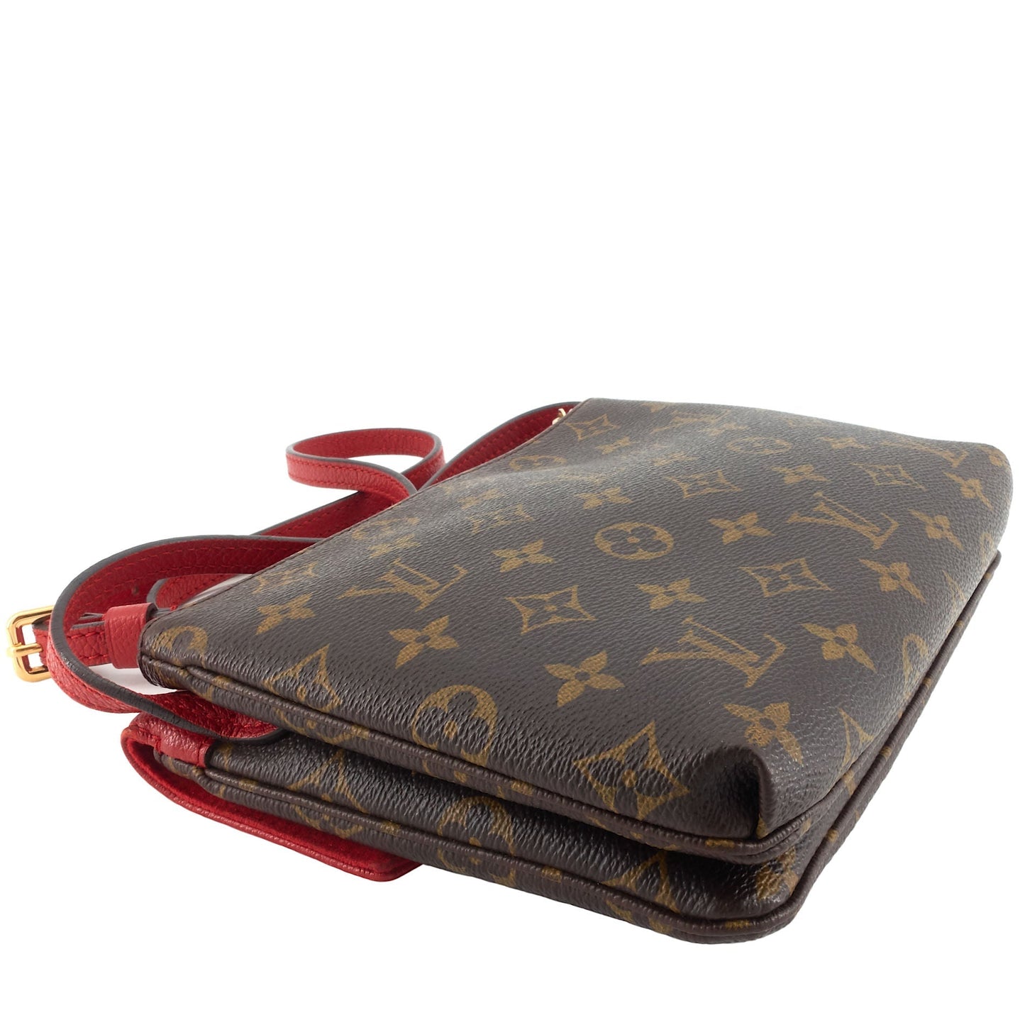 Louis Vuitto Twice Monogram Canvas Shoulder Bag
