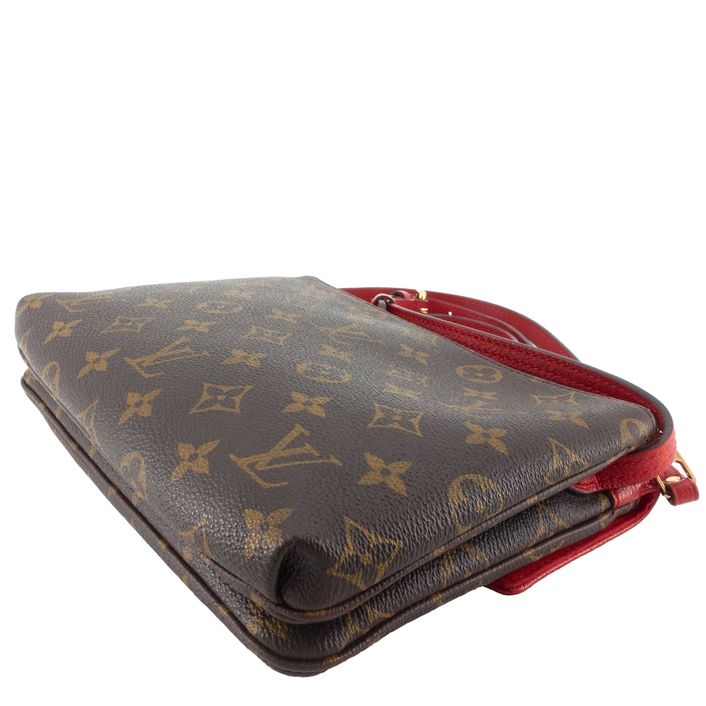 Louis Vuitto Twice Monogram Canvas Shoulder Bag