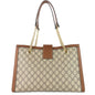 Gucci Padlock GG Supreme Canvas Medium Shoulder Bag