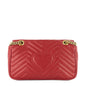 Gucci GG Marmont Small Matelass� Calfskin Leather Shoulder Bag