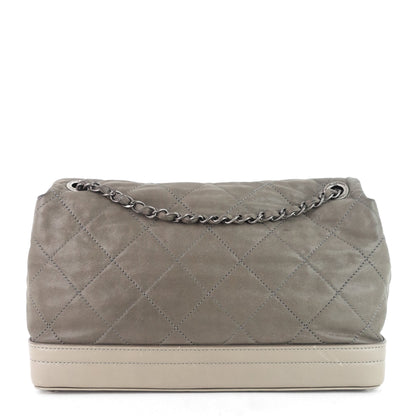 Chanel Leather XL Classic Flap Shoulder Bag