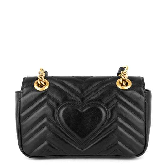 Gucci Marmont Mini Matelass� Leather Shoulder Bag
