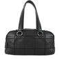 Chanel Choco Bar Quilted Caviar Shoulder Bag