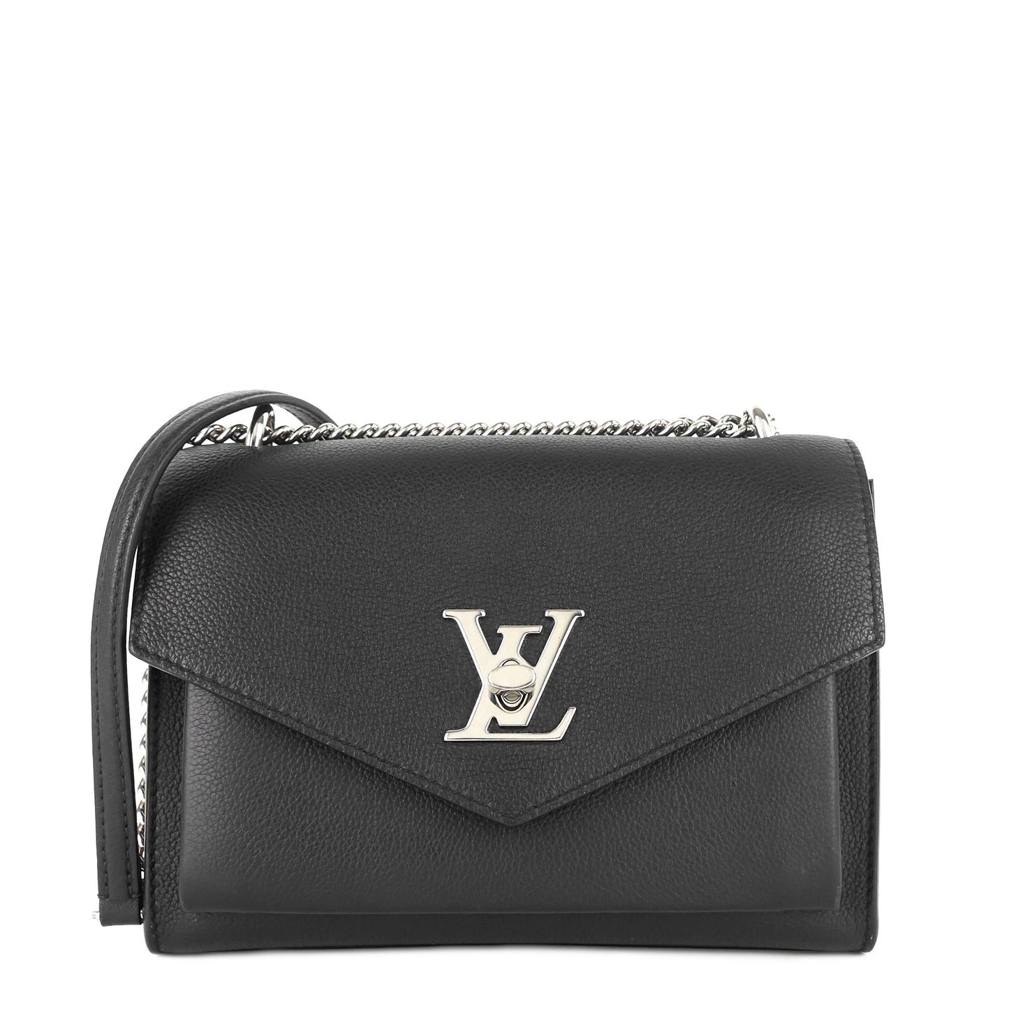 Louis Vuitto Mylockme Calfskin Leather Chain Shoulder Bag