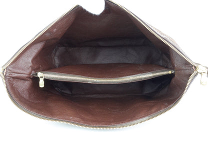 Louis Vuitto Trousse Vaslav Damier Ebene Canvas Clutch Bag