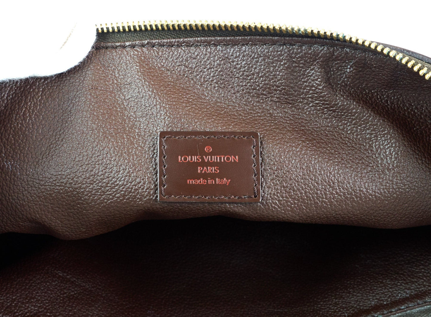 Louis Vuitto Trousse Vaslav Damier Ebene Canvas Clutch Bag