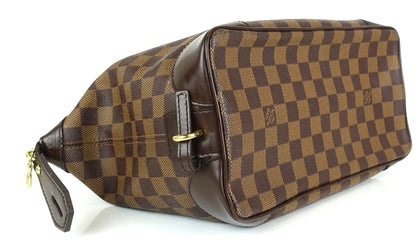 Louis Vuitto Trousse Vaslav Damier Ebene Canvas Clutch Bag